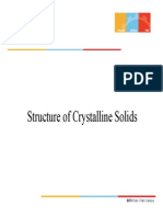 Crystalline Solids