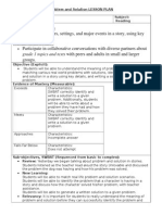 Problem and Solution Lesson Plan