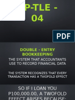 Double Entry Bookkeeping