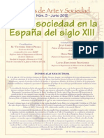 Arte y Sociedad en La España Del Siglo XIII