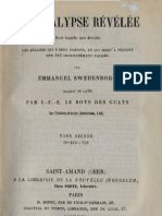 Em Swedenborg L'APOCALYPSE REVELEE Tome Second Chapitres IX XVII Numeros 419 752 LeBoysDesGuays 1857