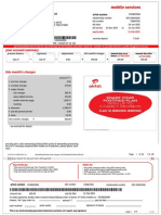 Mobile Services: Your Account Summary