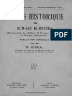 Revue Historique Du Sud-Est Européen