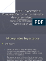 Micropilotes Inyectados