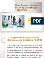 Diagnostico Organizacional Centrado en La Estrategia (D-SFO)