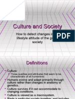 Culture and Society