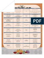 Annapoorna Mess Menu:, 2015: Break Fast Lunch Snacks Dinner