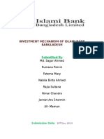 Investment Mechanism of Islami Bank Bangladesh