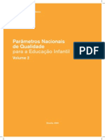 Parâmetros Nacionais de Qualidade para A Educação Infantil - Volume 2