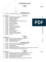 Engineering Bulletin - Table of Contents PDF