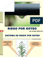 Riego Por Goteo