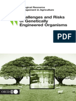 Challenges and Risks of Genetically Engineered Organisms