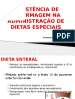 Assistência de Enfermagem Na Administração de Dietas Especiais Ostomias