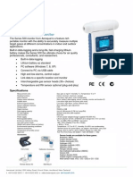 Portable Air Quality Monitor: Specifications