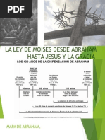 La Ley de Moises Desde Abraham Hasta Jesus