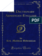 New Dictionary Armenian-English v1 1000234547 PDF