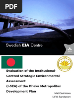 The Use of Strategic Environmental Assessment