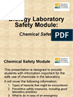 Biology Laboratory Safety Module