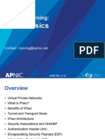 Apnic Elearning:: Ipsec Basics