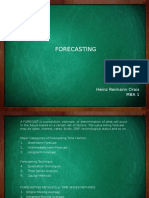 Forecasting