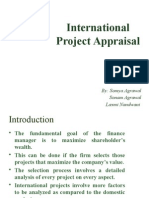 International Project Appraisal