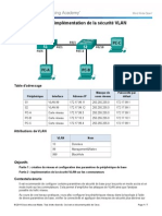 3.3.2.2 Lab - Implementing VLAN Security