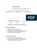 Phylogenies-Reading and Reconstructing Trees: GSS-BSCI 106