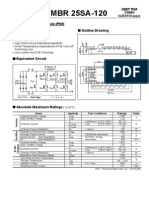 7MBR 25SA-120: Features Outline Drawing