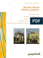 Double Break Rotary Isolator Brochure