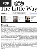 The Little Way: Moses