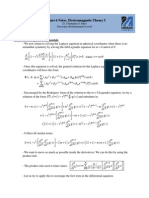 Lecture 6 Notes, Electromagnetic Theory I: 1. Associated Legendre Polynomials