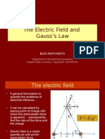 Chapter 2. Electric Field and Gauss's Law