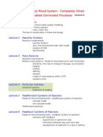 Notes On Handbook of Surface Water Quality Modeling