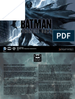 Batman Miniatures Game Rulebook