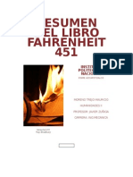 RESUMEN DEL Libro Fahrenheit 451