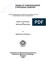 Process Design of Turboexpander