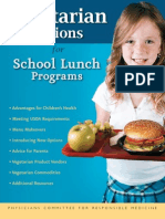 Vegetarian Options For School Lunch Programs