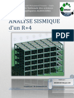 Analyse Sismiq Par Robot D Un r+4