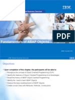 Fundamentals of ABAP Objects: IBM Global Business Services