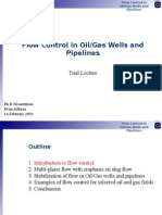 Flow Control in Oil/Gas Wells and Pipelines: Trial Lecture