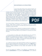 Relación Del Derecho Con La Ciencia Política