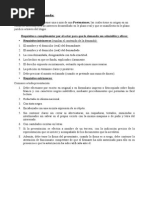 Requisitos de La Demanda