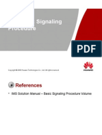 IMS Basic Signaling Procedure (SIP&IMS Procedures)