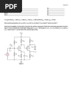 Chapter 4: MOSFET AC Analysis: EEEB143 Semester 2, 14/15 Assignment 1