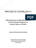 Mejoramiento de Los Mercados Internos de Los Productos Pesqueros en América Latina y El Caribe.