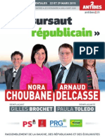 Nos Propositions - Arnaud Delcasse & Nora Choubane - Un Sursaut Républicain Pour Antibes Et Les Alpes-Maritimes