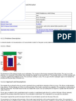 4.1. Magnetic Analysis of A Solenoid Actuator: 4.1.1. Problem Specification