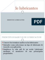 Hesstone Curso de Lubricantes