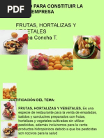 Plan de Negocios de Una Fruteria