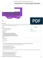Medical-Surgical Nursing Exam 18 - Neurological Disorders (34 Items) - Nurseslabs